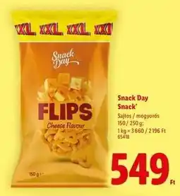 Lidl SNACK DAY Snack ajánlat