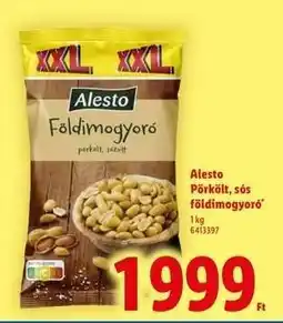 Lidl Alesto Pörkölt, sós földimogyoró ajánlat