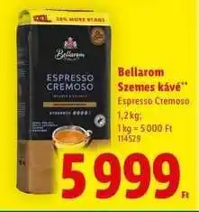 Lidl Bellarom Szemes kávé ajánlat