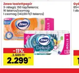 Interspar Zewa toalettpapír ajánlat