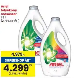 Spar Ariel folyékony mosószer ajánlat