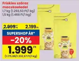 Spar Friskies száraz macskaeledel ajánlat
