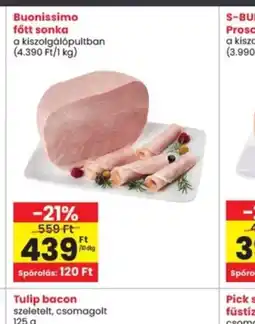 Interspar Buonissimo főtt sonka ajánlat