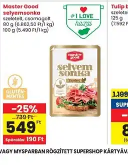 Interspar Master Good selyemsonka ajánlat