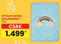 Spar KP füzet mintás plüssfedéllel ajánlat