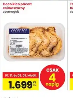 Interspar Coco Rico pácolt csirkeszárny ajánlat