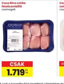 Interspar Coco Rico csirke felsőcombfilé ajánlat