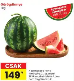 Spar Market Görögdinnye ajánlat