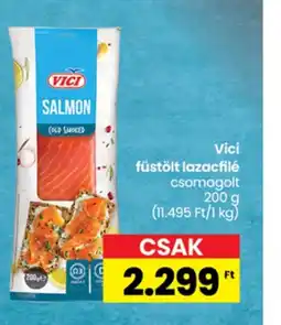 Interspar Vici füstölt lazacfilé ajánlat