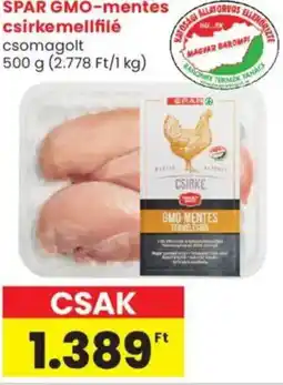 Spar Market SPAR GMO-mentes csirkemellfilé ajánlat