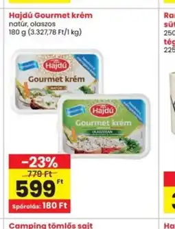 Interspar Hajdú Gourmet krém ajánlat