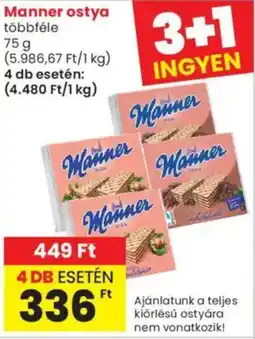 Spar Market Manner ostya ajánlat