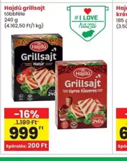 Interspar Hajdú grillsajt ajánlat