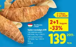 Lidl Sajtos nosztalgia kifli ajánlat