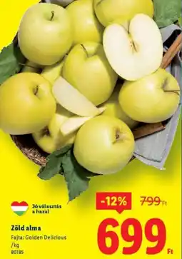 Lidl Zöld alma ajánlat