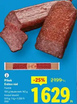 Lidl Pikok Erdész rúd ajánlat