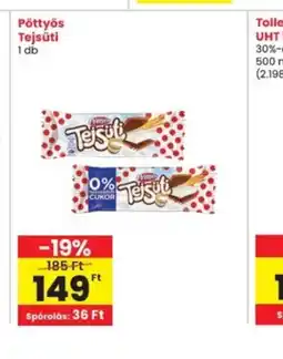 Interspar Pöttyös Tejsüti ajánlat