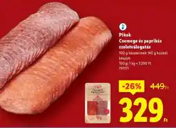 Lidl Pikok Csemege és paprikás szeletválogatás ajánlat