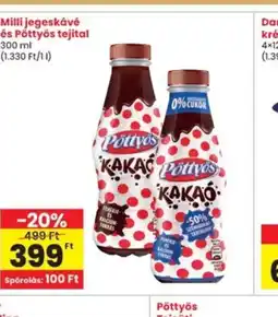 Interspar Milli jegeskávé és Pöttyös tejital ajánlat