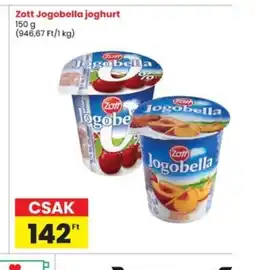 Interspar Zott Jogobella Joghurt ajánlat
