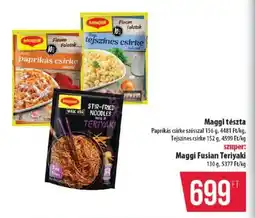 Coop Maggi tészta ajánlat