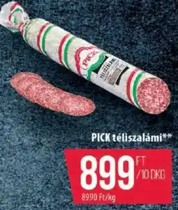Coop PICK téliszalámi ajánlat