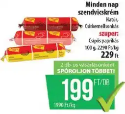 Coop Minden nap szendvicskrém ajánlat