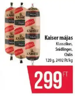 Coop Kaiser májas ajánlat