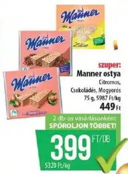 Coop Manner ostya ajánlat