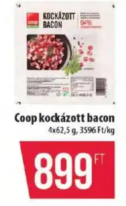 Coop Coop kockázott bacon ajánlat