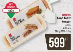 Coop Coop Toast kenyér ajánlat