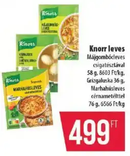 Coop Knorr leves ajánlat