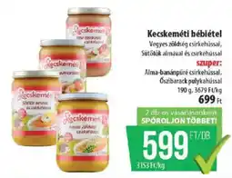 Coop Kecskeméti bébiétel ajánlat