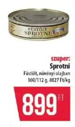 Coop Sprotni Füstölt, növényi olajban ajánlat