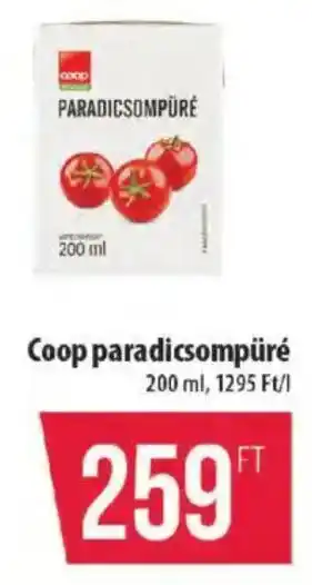 Coop Coop paradicsompüré ajánlat