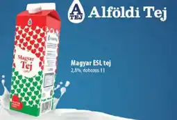 Coop Magyar ESL tej 2,8% ajánlat