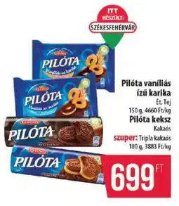 Coop Pilóta vaníliás ízű karika Ét, Tej ajánlat