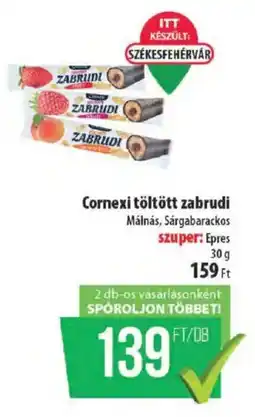 Coop Cornexi töltött zabrudi ajánlat