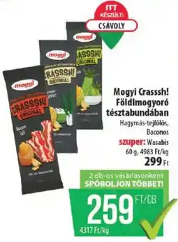 Coop Mogyi Crasssh! Földimogyoró tésztabundában ajánlat