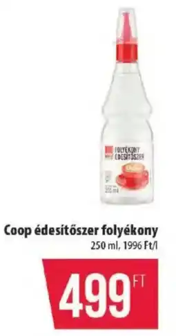 Coop Coop édesítőszer folyékony ajánlat