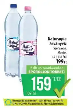 Coop Naturaqua ásványvíz ajánlat