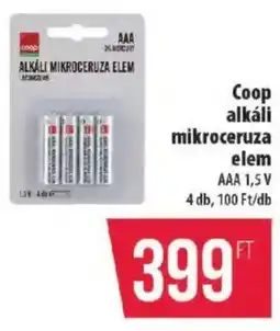 Coop Coop alkáli mikroceruza elem ajánlat