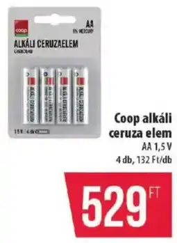 Coop Coop alkáli ceruza elem ajánlat