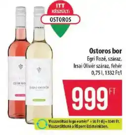 Coop Ostoros bor ajánlat