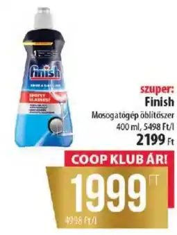Coop Finish Mosogatógép öblítőszer ajánlat