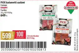 Coop PICK Szalametti szalámi ajánlat