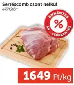 PRIVÁT Sertéscomb csont nélkül ajánlat