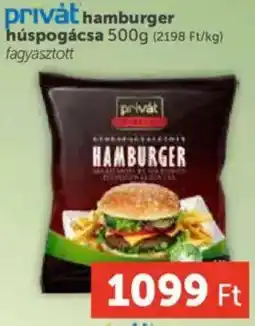 PRIVÁT Privȧt hamburger húspogácsa ajánlat
