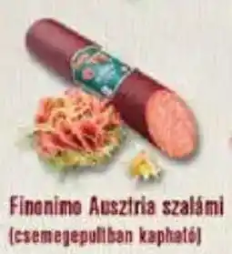 PRIVÁT Finonimo Ausztria szalámi ajánlat