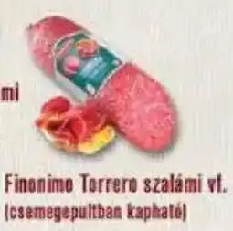PRIVÁT Finonimo Torrero szalámi ajánlat